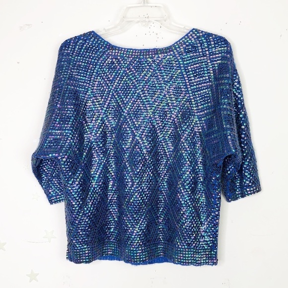 Free people pop star sequined cardigan - Picture 6 of 12